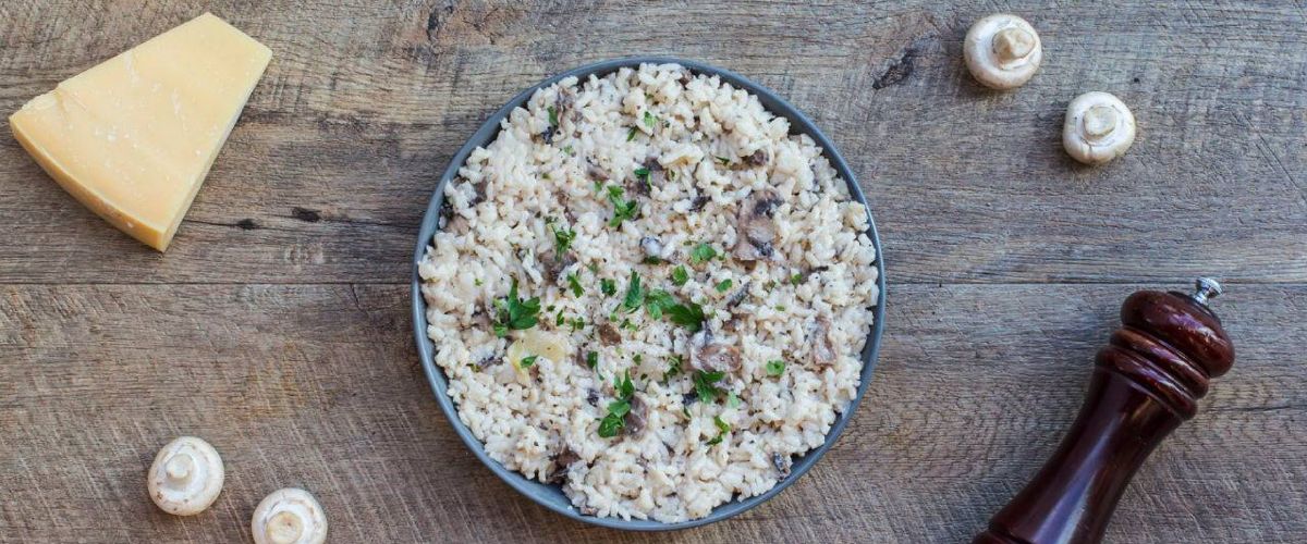 Chicken and pea Risotto